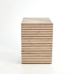 Sienna Nesting End Tables-Walnut/Bone -Online Home Decor 59195