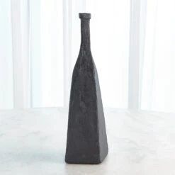 Sculpted Bottles-Black -Online Home Decor 59335
