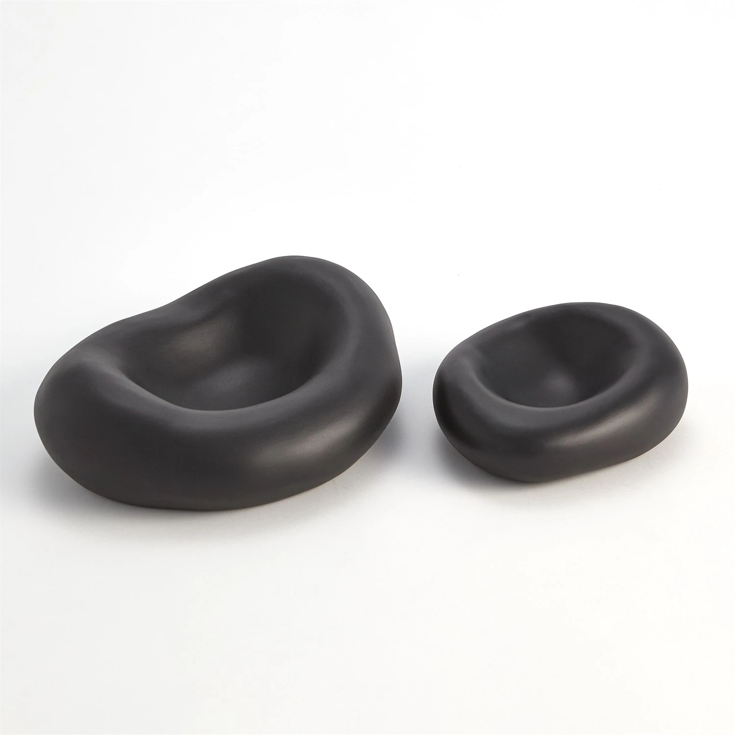 Balloon Bowls-Matte Black 3 Balloon Bowls-Matte Black