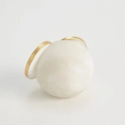 Alabaster Big Eyed Owls -Online Home Decor 59650