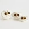 Alabaster Big Eyed Owls -Online Home Decor 59690