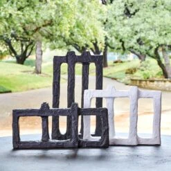 Armature Vases-Matte Black -Online Home Decor 60578