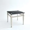 Roman End Table-Nickel