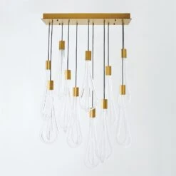 Layered Raindrop Chandelier -Online Home Decor 60969