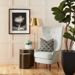 Simple Tripod Floor Lamp-Bronze/Brass -Online Home Decor 61577