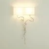 Morning Glory Wall Sconce-Nickel-HW -Online Home Decor 62264