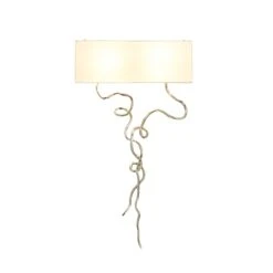Morning Glory Wall Sconce-Nickel-HW -Online Home Decor 62271