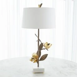Magnolia Flower Table Lamp -Online Home Decor 62342