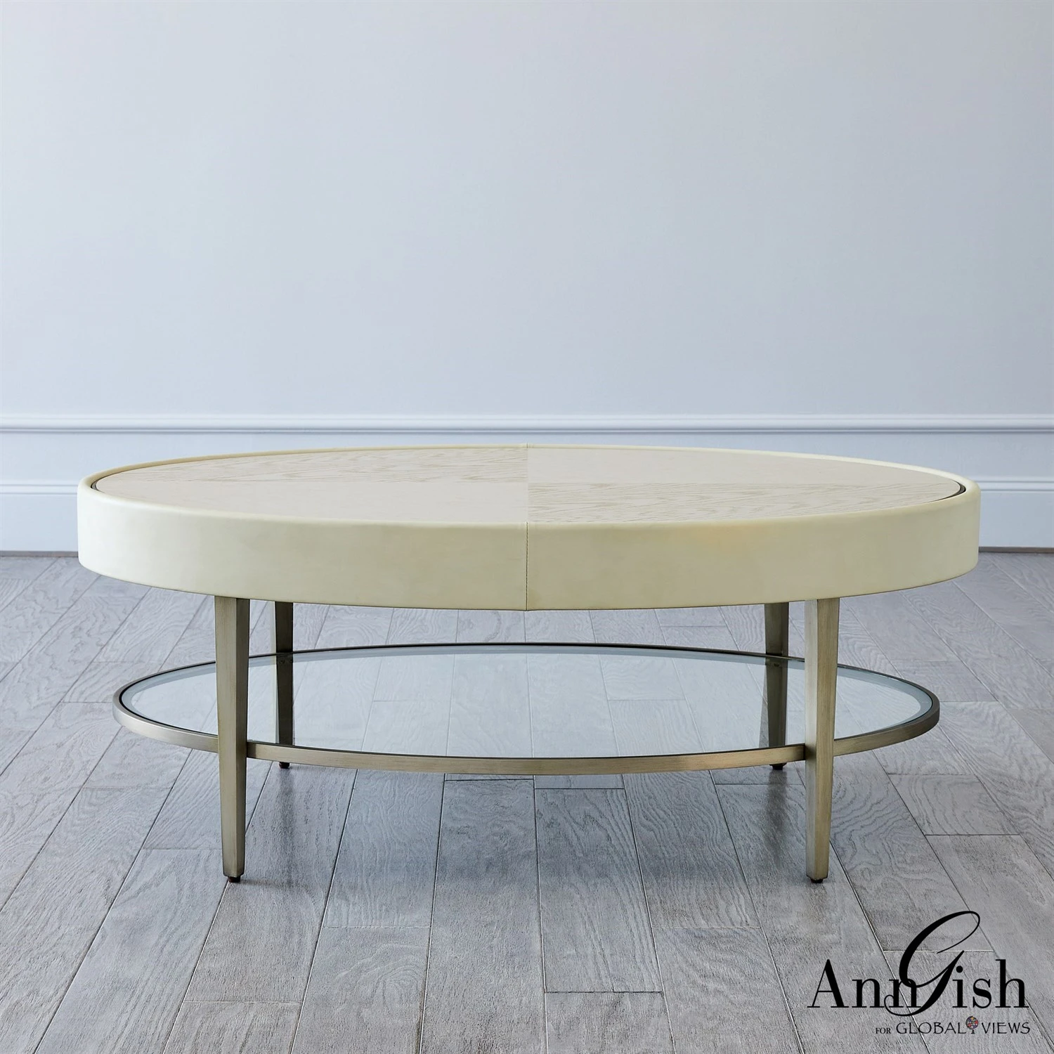 Ellipse Cocktail Table-Ivory 7 Ellipse Cocktail Table-Ivory - Image 5