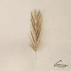 Palm Leaf-Antique Brass -Online Home Decor 62571