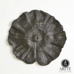 Lotus Leaf Wall Decor-Dark Antique Bronze