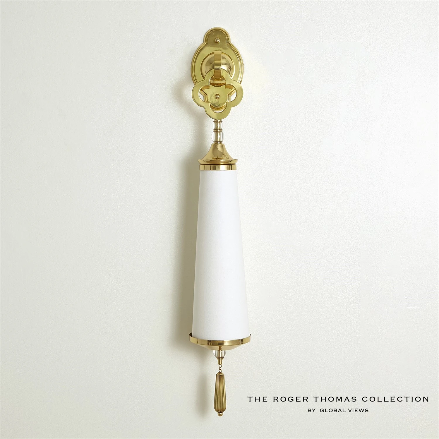 Quatrefoil Sconce-Brass-HW 5 Quatrefoil Sconce-Brass-HW - Image 3