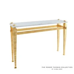 Roman Console-Gold -Online Home Decor 65019