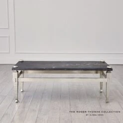 Roman Coffee Table-Nickel 11 Roman Coffee Table-Nickel -Online Home Decor 65041