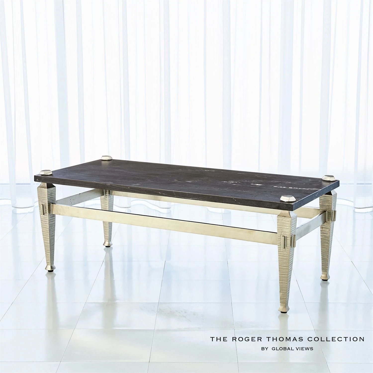 Roman Coffee Table-Nickel 5 Roman Coffee Table-Nickel - Image 3