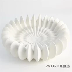 Spicchi Line Collection-Matte White 17 Spicchi Line Collection-Matte White -Online Home Decor 65572