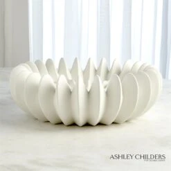 Spicchi Line Collection-Matte White 23 Spicchi Line Collection-Matte White -Online Home Decor 65576