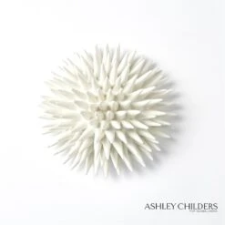 Urchin Wall Art-White -Online Home Decor 65650