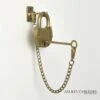 London Padlock-Satin Brass -Online Home Decor 66164