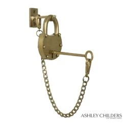London Padlock-Satin Brass -Online Home Decor 66169