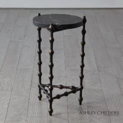 Elder Drinks Table-Bronze -Online Home Decor 66277