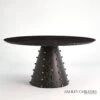 Spheres Dining Table-Ebony Cerused Oak -Online Home Decor 66303