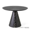 Spheres Center Table-Ebony Cerused Oak -Online Home Decor 66311