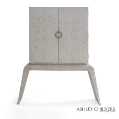 Baxter Bar Cabinet-White