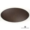 Flute Table Top-Oval-Walnut-96" -Online Home Decor 67095