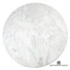 Flute Table Top-Round-White Marble-60"