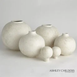 Bubble Stacking Vase-Ivory -Online Home Decor 67773