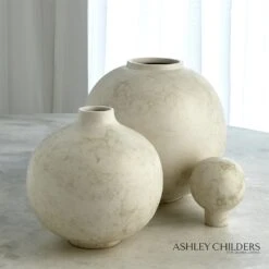Bubble Stacking Vase-Ivory -Online Home Decor 67779