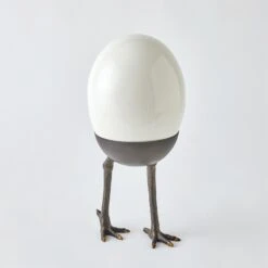 Ostrich Egg On Legs -Online Home Decor 69137
