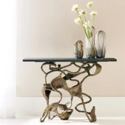 Drift Console-Faux Bronze -Online Home Decor 69225