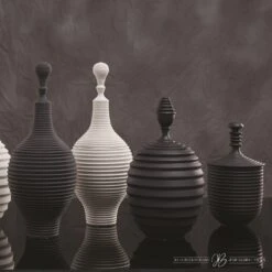 Orion Jar-Black 19 Orion Jar-Black -Online Home Decor 69368