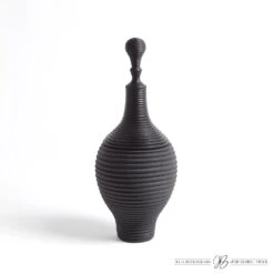 Orion Jar-Black 13 Orion Jar-Black -Online Home Decor 69371