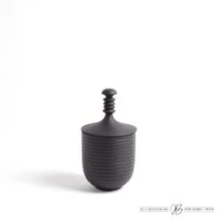 Orion Jar-Black 17 Orion Jar-Black -Online Home Decor 69375