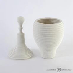 Orion Jar-White -Online Home Decor 69378