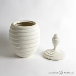 Orion Jar-White -Online Home Decor 69385