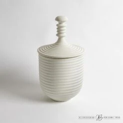 Orion Jar-White -Online Home Decor 69388