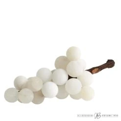 Bella Grapes-White -Online Home Decor 69444