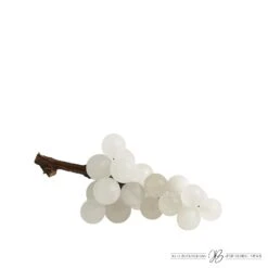 Bella Grapes-White -Online Home Decor 69452