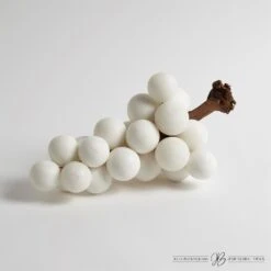 Bella Grapes-White -Online Home Decor 69459