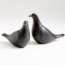 Dove Pair-Oiled Bronze