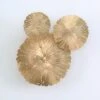 S/3 Lily Pad Clusters-Antique Brass -Online Home Decor 7.90565