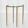 Petite Oval Accent Table-Antique Gold -Online Home Decor 7.90764