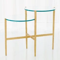 Dante Table-Antique Gold