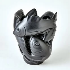 Circulating Fish Vases -Online Home Decor 71131
