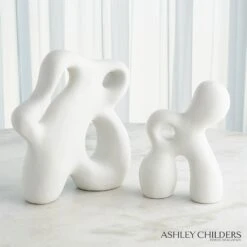 Ronan Sculpture-Matte White -Online Home Decor 71410