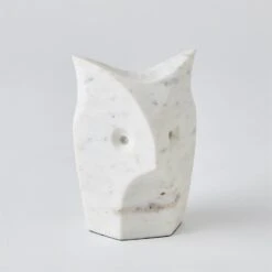 Standing Owl-White